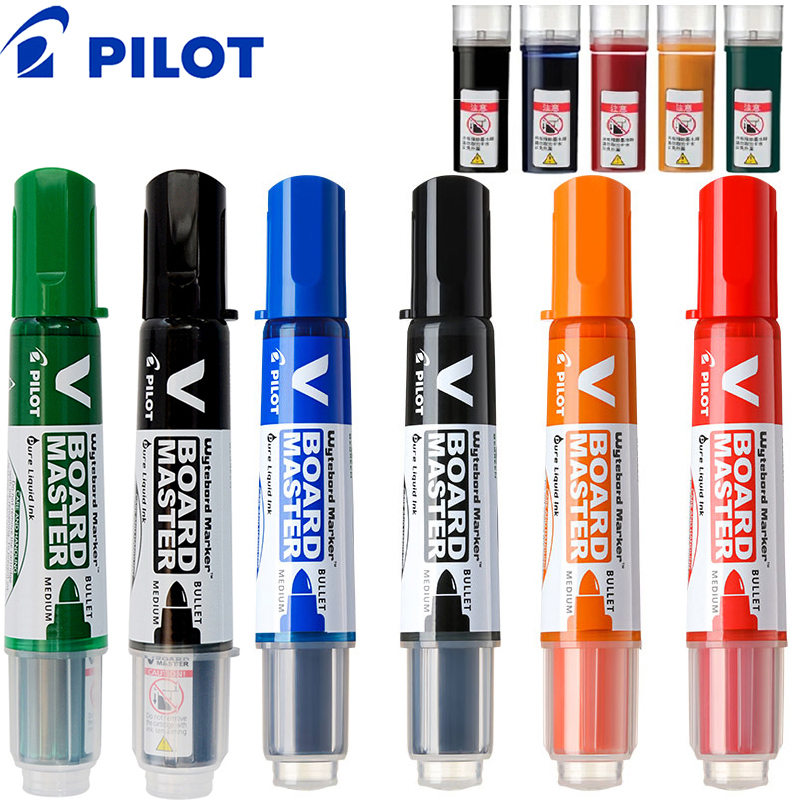 Whiteboard Marker Set - Pilot V Board Master WBMAVBM-M, профессиональный