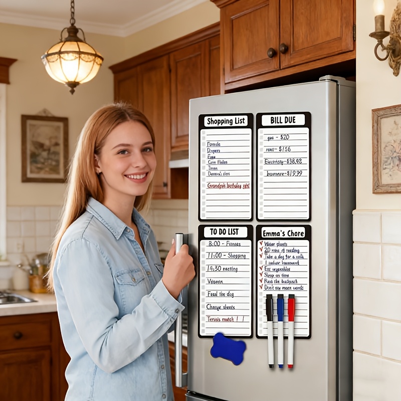 Whiteboard Marker Set - Магнитные стираемые доски для сообщений на