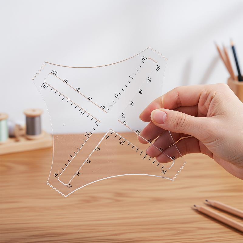 Акриловая прозрачная линейка д – обзор и цена Ruler Set Transparent