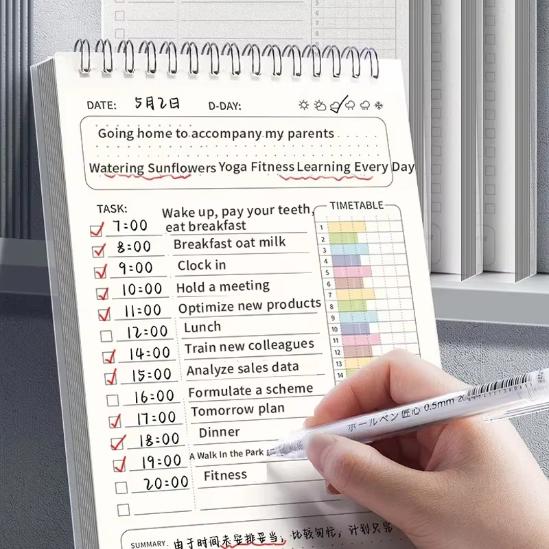 1 шт. планировщик повестка дня – обзор и цена Office Stationery Supply List
