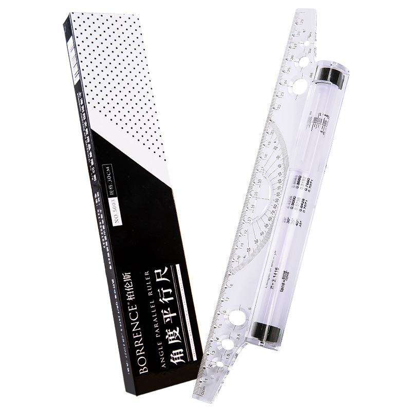 30 см прозрачная параллельная  – обзор и цена Ruler Set Transparent