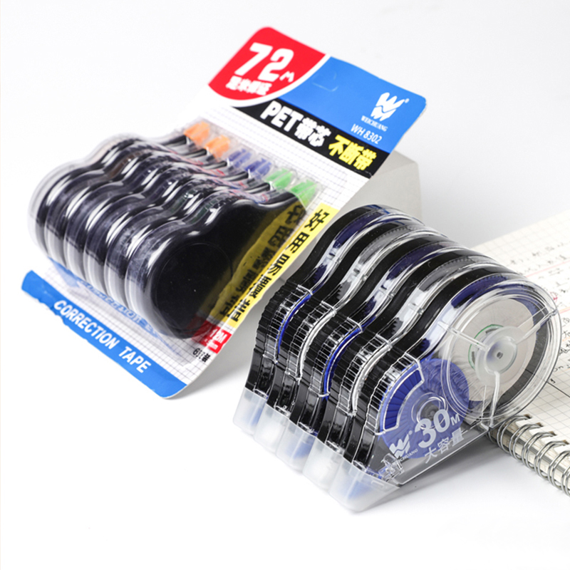 6 шт./компл., школьная коррект – обзор и цена Correction Tape Roller