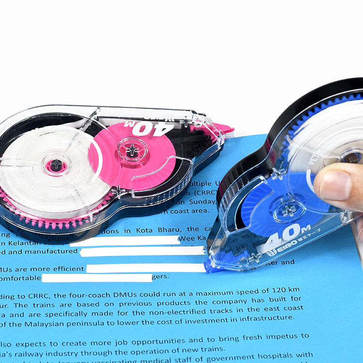 Тест, хорошая длина, 40 м, бел – обзор и цена Correction Tape Roller