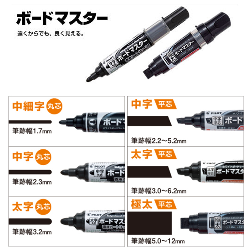 Pilot V Board Master WBMAVBM-M – обзор и цена Whiteboard Marker Set