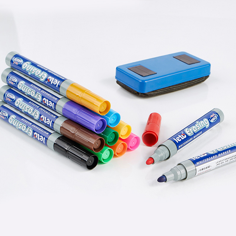 POP 8/12 цветных стираемых мар – обзор и цена Whiteboard Marker Set