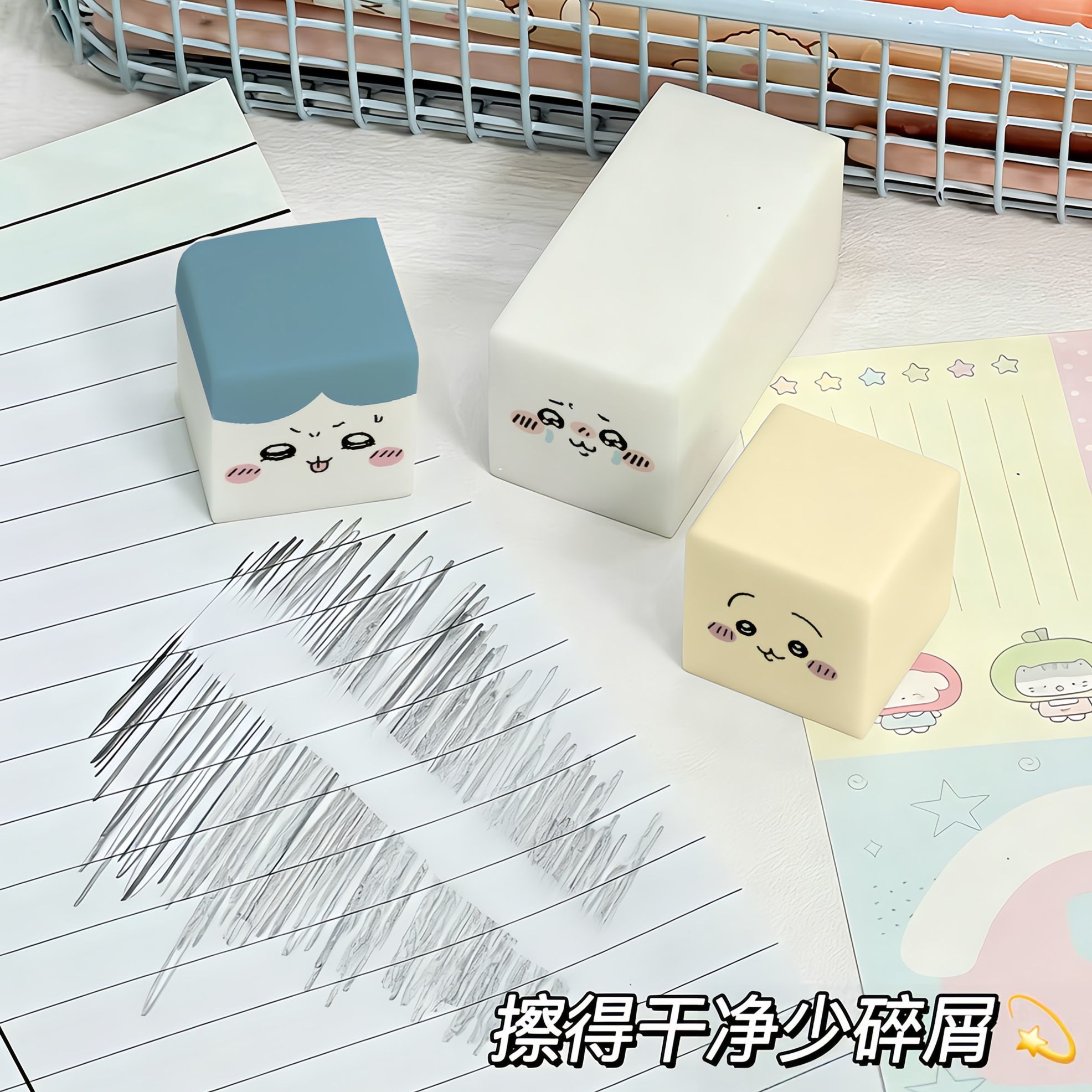 Ластик Чиикава: милый мультяшн – обзор и цена Is Stationery Office Supply